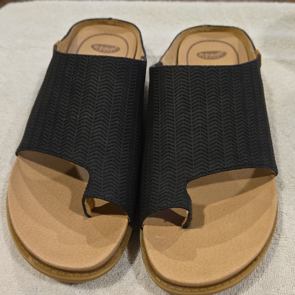 Dr. Scholl's Black Comfort Slides